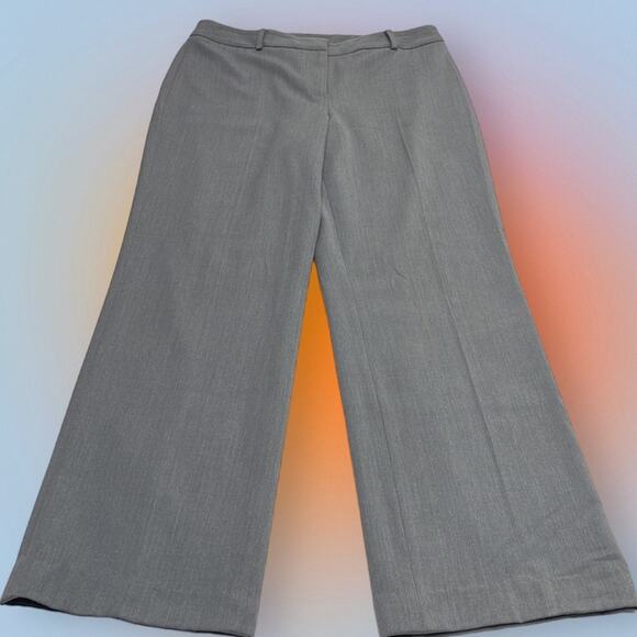 JONES NEW YORK Women’s 10 Gray Stretch Dress Pant - Picture 2 of 4
